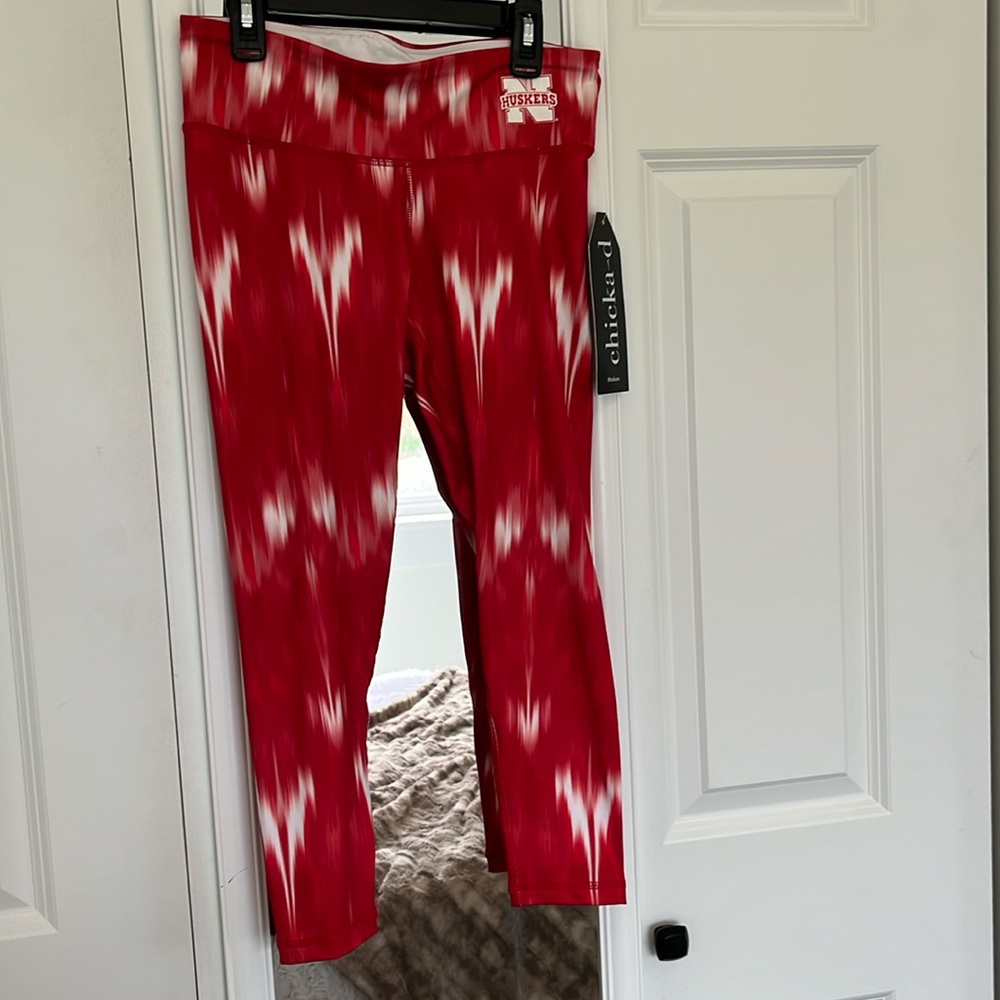 Women’s NWT Nebraska Huskers legging size M